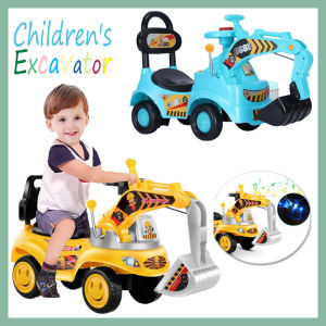 Kids Car New Four-wheel Twister Car Music 1-3 Years Old Baby Toy Car Yo Yo Car