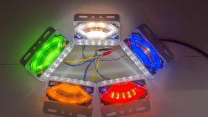 LAMPU BAK SAMPING KIPAS 24V RUNNING TRUK BUS FUSO HINO UNIVERSAL