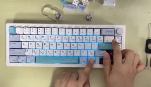 zuoya gmk67 ที่กำหนดเองวิศวกรรมแป้นพิมพ์ชูด Hot-Swappable บลูทูธ 2.4กรัมไร้สาย RGB Backlit ปะเก็นโครงสร้างแป้นพิมพ์ 3-Mod