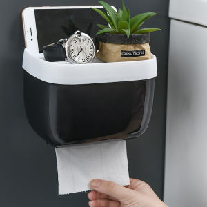 Tempat Tisu Gulung Roll Gantung Samping Kamar Mandi Minimalis Tempel Dinding Tissue Dispenser