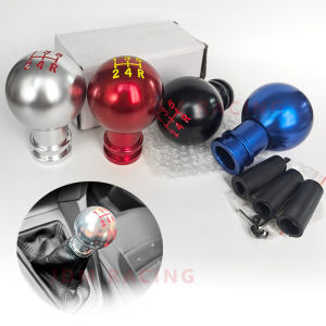 4 Colors 5 Speed Gear Shift Knob Aluminum Universal Car Manual Transmission Automatic Gear Level Knob Shift Lever M8 M10 M12