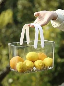Luxury Hand-held Transparent Serve ware