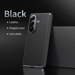 szhaiyu | For Samsung Galaxy Z Fold 8 Ultra 7 6 5 4 Fold8 Phone Case Luxury Leathe Double Hinge Shockproof Protection No Front Cover