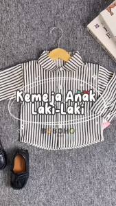 BOBOHO - 0-5 TH KEMEJA ANAK LAKI LAKI LENGAN PANJANG / KEMEJA BAYI PREMIUM PART 3