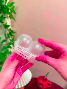 HTF 2 Grid Egg Storage Box Transparent With Lid Outdoor Portable Anti Drop Egg Holder Plastic Egg Tray