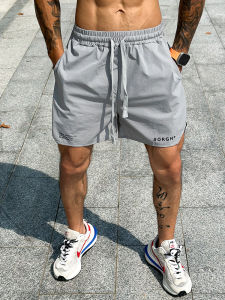 Quick Dry Lightweight Breathable Mens Running Training Shorts Summer Sports Outdoor Basketball Four-Fold Pants Fitness Trousers