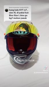 Busa Helm Kyt RC7 Rc Seven S M L XL XXL Pipi Cheek Pad Kancing Besi Plastik Spon Cheek Pad Custom