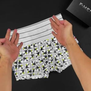 Quần lót nam quần boxer Doraemon nhiều màu chất thun lạnh mềm mịn siêu mát thấm hút mồ hôi - Underwear Men