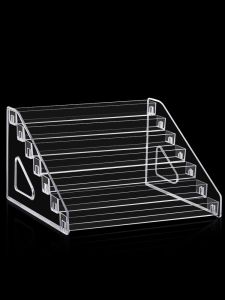 Acrylic Tông Trong Khối Đựng Đồ Dùng Làm Đen Trang Trí Quầy Kinh Doanh Đồ Trang Sức Đồ Trang Sức Môi Đỏ Khóa Thoải Mái Đồ Trang Sức