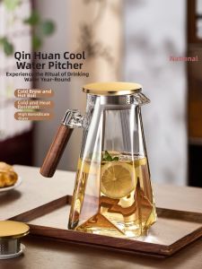 QIAOLESEN | Heat-Resistant Glass Water and Juice Carafe