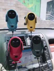 30W Bộ sạc không dây gắn trên ô tô cho lỗ thông hơi giá đỡ điện thoại ô tô xoay bộ sạc không dây nhanh hồng ngoại thông minh