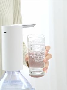 Upgrade Foldable Portable Automatic Drinking Water Pump Water Bottle Pump Water Pump Dispenser Automatic Drinking Water Bottle USB Charging Water Pump Portable Bottled Water Smart Pumps Electric Water Dispensers