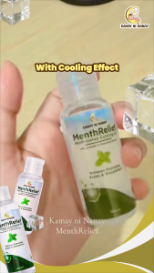 Kamay ni Nanay MenthRelief | Mentholated Calming Massage Oil | Organic Ingredients