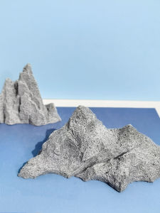 Simulation Mountain Stone Potted Plant Garden Landscape Decorative Stones Home Study Desktop Decoration Chinese Style Ornaments