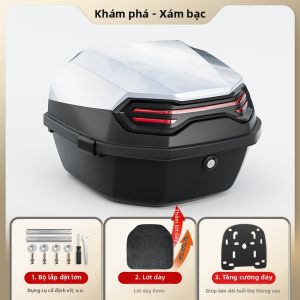WANSLO | Hộp Đuôi Xe Máy Scooter Dung Tích Lớn Universal Phù Hợp Với Xe Điện Shenyuan