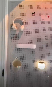 รุ่น Peg L (120x50 ซม.) แผงเหล็ก แผงแขวน เครื่องมือช่าง จัดเรียงอุปกรณ์ช่าง กระดานเหล็ก เพ็กบอร์ด