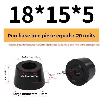BAIRUITE | Circular Thick Durable Floor Protection Pads for Furniture Legs and Chairs