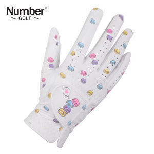 Anti-slip Wear-resistant Breathable UV-protective Golf Gloves For Women