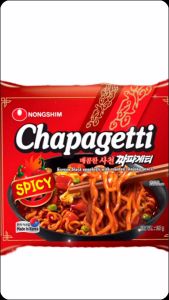 Nongshim Chapagetti SPICY 137g Mi Rasa Jajangmyeon Pedas Halal Indonesia - Asli Korea