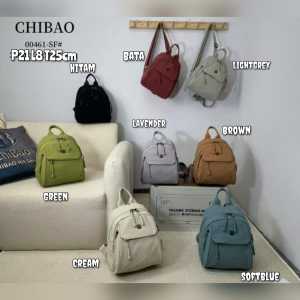 Tas Ransel Wanita CHIBAO 5Sleting CB0461-SF ((Free DustBag))