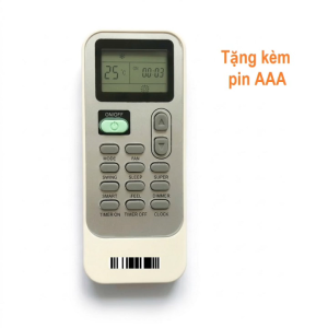 Remote Dùng Cho Máy Lạnh Sumikura Điều Khiển Điều Hòa 2 Chiều DJ11J1-01 Kèm Pin AAA