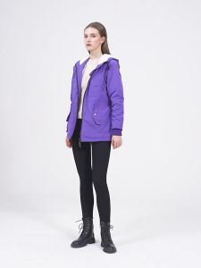 Winter Autumn Fleece Jacket Woman Plus Size Parka Ultra Light Down Wool Jacket Women Baju Winter 冬天外套羽绒服女 Warm Winter Wear Jaket Tebal Jaket Baju Sejuk Perempuan Winter Women Clothes Thermal Quilted Jacket Winter Clothing Woman Hooded Down Jacket