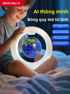 NIOYE | Đồ Chơi Giáo Dục Quả Đất Levitation Từ Tính 3D Thông Minh AI