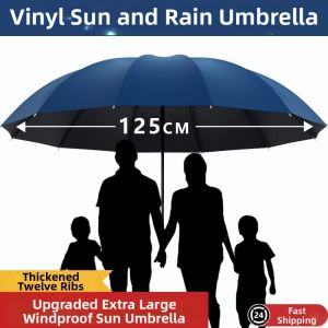 Extra Large Durable All-weather Umbrella Foldable