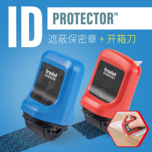 Portable Confidential Stamp Trodat Privacy Protection Random Code Covering Roller Seal Single Forgery Eliminator Name Information Protection Leakage Seal
