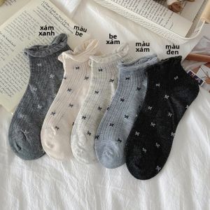 JIFANPAUL | Vớ Voan Thoáng Khí Dễ Thấm Mồ Hôi cho Phụ Nữ Màu Trắng