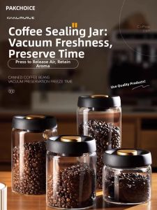 PAKCHOICE | Vacuum Seal Glass Storage Jar