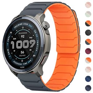 22mm Magnetic Loop Strap For Amazfit Balance Smartwatch Silicone Bracelet Sport Watchband Correa For Amazfit Balance 2 Watchband