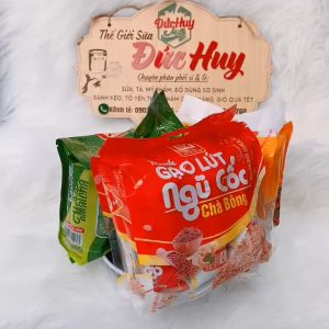 Bánh Ngũ Cốc Gạo Lức Chà Bông Rong Biển Hỗ Trợ Ăn Kiêng Giảm Cân Giòn Thơm Ngon - Bánh Gạo Lứt