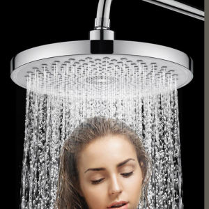 Round Top Spray Booster Large Size Shower Head Full Body Hotel Shower Home Bathroom Universal Interface