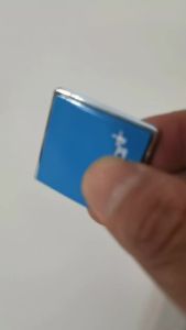 Tem Nhãn Dán Biểu Tượng Polestar Màu Xanh Dương 33mm Dành Cho Cốp Sau Phụ Kiện Độ Xe Chất Liệu PVC Tem Dán Xe Volvo