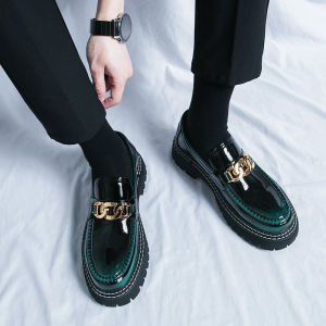 British Style Thick Bottom Loafers: A Guide to High-End Luxury Men's Leather Shoes