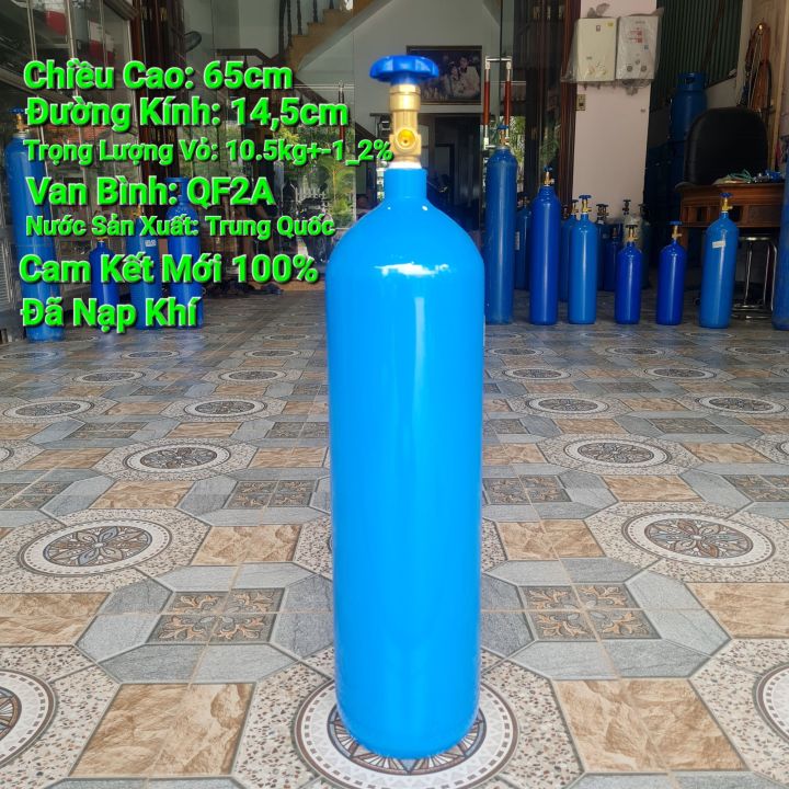 Bình khí Co2 hàn Mig_Thủy Sinh_Bảo Quản Bia ( 8L Nạp Khí 5kg ) | Lazada.vn