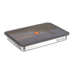 CHUANGSHUNFU | Freezer Fresh 304 Stainless Steel Dumpling Storage Box