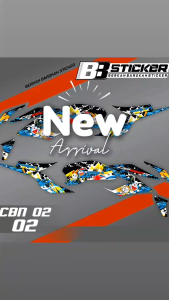 [NEW DESIGN] Striping Stiker Motor Honda CB 150R – Desain Anime Look CBN 2 DORAEMON