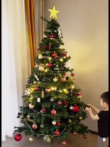 ✨High density✨Christmas tree 3FT 5FT 6FT 7FT 8FT makapal 83PCS christmas tree decoration set white christmas tree christmas tree ornaments christmas tree lights christmas tree skirt christmas ribbon for christmas tree star 44 PCS christmas balls decor