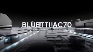 【พร้อมส่ง】Bluetti AC70P (UPS) Power Station บูททิ แบตเตอรี่สำรองไฟ 1000W/768Wh/240000mAh 1.5ชม.ชาร์จเเต็มจาก0-100%