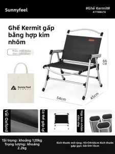 SUNNY FEEL | Ghế Dã Ngoại Gấp Đựng Tiện Lợi
