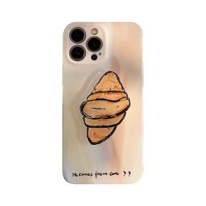 [Ốp cứng] Ốp lưng Croissant cho iPhone 15 15Plus 15Pro 15Promax 14 14Plus 14pro 14Promax 13Pro/12Promax vỏ điện thoại cho 11 11 11 Pro 11 Pro Max x XS XR XS Max 7 8 Plus vỏ mềm
