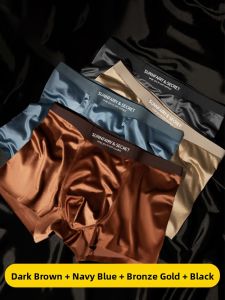 JIAZINI | Silk Antibacterial Breathable Mens Underwear