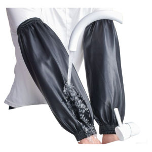 Waterproof Oil-resistant Thickened Soft Leather Sleeve Covers for Kitchen Use Men Women Protection Gaggets Dirt-resistant