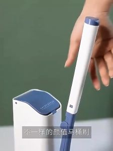 Blumey แปรงฟองน้ำขัดชักโครก ที่ขัดห้องน้ำ  พร้อมหัวเปลี่ยน 8 ชิ้น Brooms & Mops