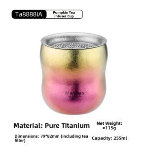 Tiartisan | Pure Titanium Large Capacity Portable Teacup