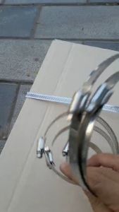 Đai xiết Cổ dê Quai nhê inox 304 đường kính từ 6mm đến 114mm