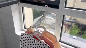 Foldable Clothes Hanger 5 Holes Folding Drying Rack Heavy-Duty Drying Rack 360 Degree Hook Portable Travel Hanger 五孔晾衣架
