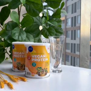 Vegan Protein Bột Sữa Hạt Đậu Rau Củ Thuần Chay - Bí Đỏ Food - Sữa Hạt Ngũ Cốc Bổ Sung Dinh Dưỡng